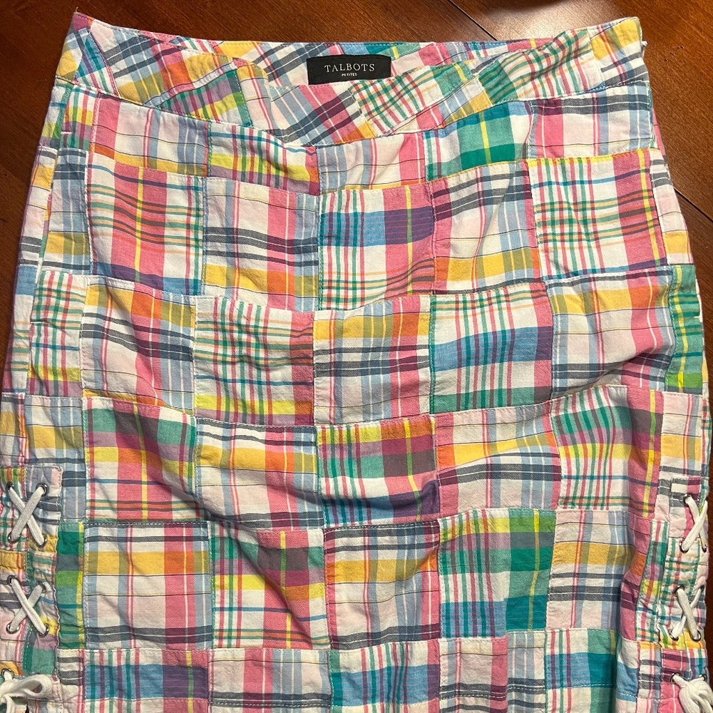Talbots Patchwork Skirt